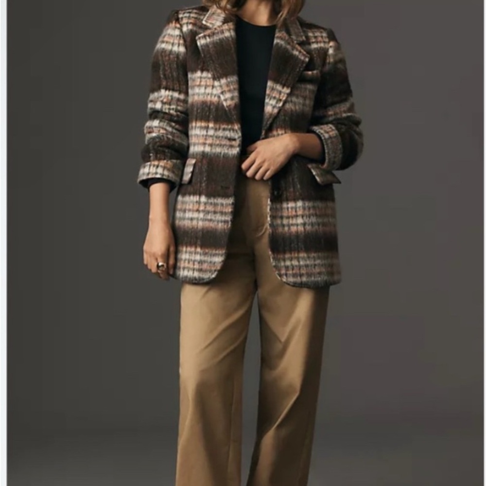 Plaid Women's Blazer